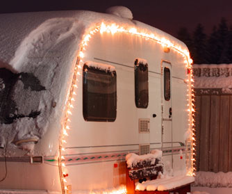 Vinterförvara husvagnen
